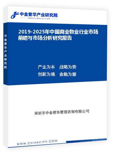 2019-2025年中國商業(yè)物業(yè)行業(yè)市場(chǎng)前瞻與市場(chǎng)分析研究報(bào)告