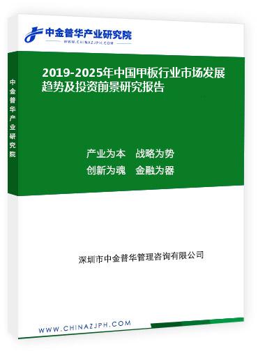2019-2025年中國甲板行業(yè)市場發(fā)展趨勢(shì)及投資前景研究報(bào)告